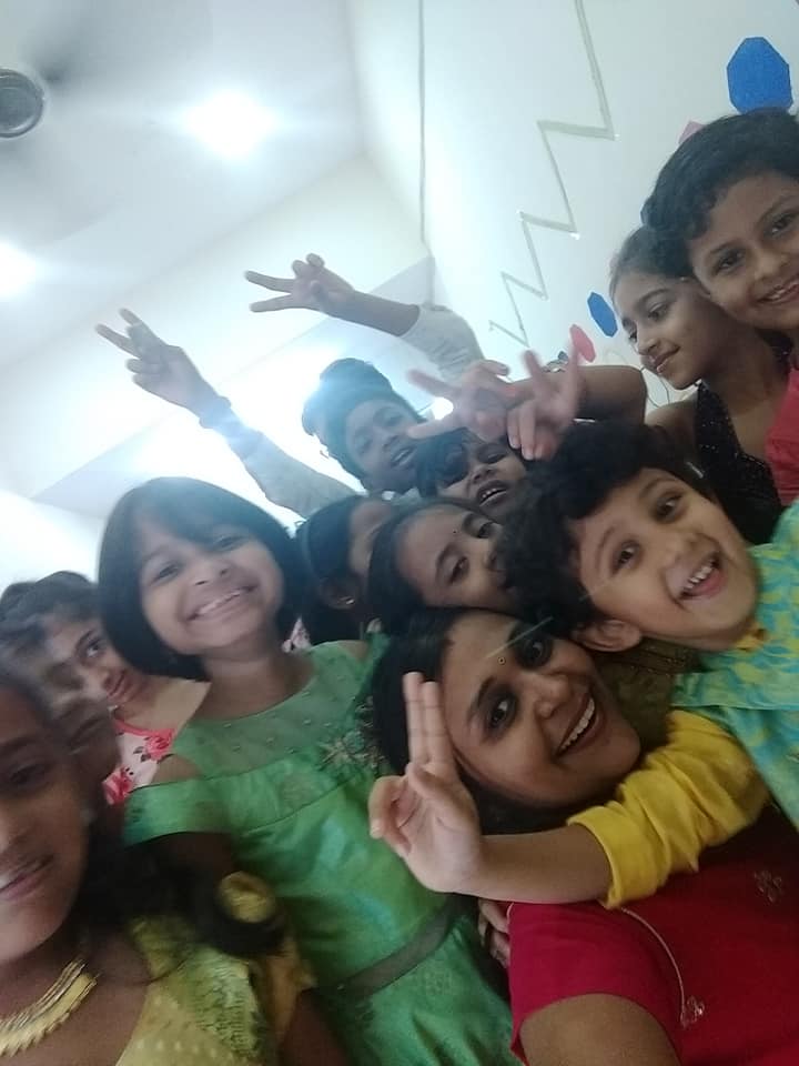 The reward of teaching — their joy.